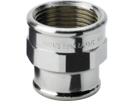 Muffen reduziert verchromt