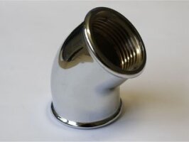 Winkel 45° ii verchromt