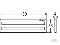 Advantix Cleviva-Duschrinnen-Einleger, Visign C2,...