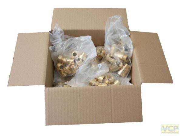 Verlängerungspaket Messing blank 1/2" 150 Stk