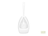 WC-Garnitur „Pyramidenform“ weiß