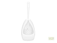 WC-Garnitur „Pyramidenform“ weiß, mit...