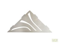 Blanke ECKBERT KASKA, Edelstahl, natur, gebürstet,...