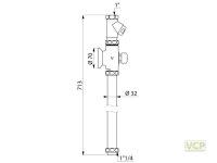 Druckspüler Set TEMPOCHASSE 1"
