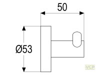 Handtuchhaken doppelt Serie gamma_300 mit...