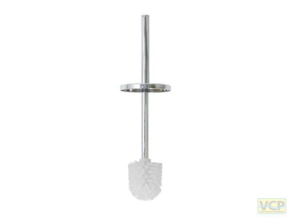 Ersatzbürste mit Griff Serie gamma_300 mit Abdeckplatte, Griff in chrom