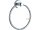Handtuchring Serie gamma_300 mit Wandbefestigung, beweglich, in chrom