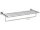 Handtuchablage Serie gamma_300 mit Badetuchhalter, Länge 600 mm, in chrom