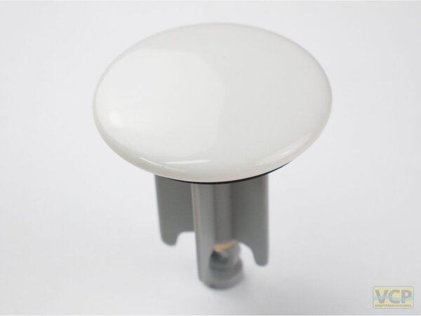 Stopfen 5/4" für Excentergarnitur Universal Keramik alpinweiß