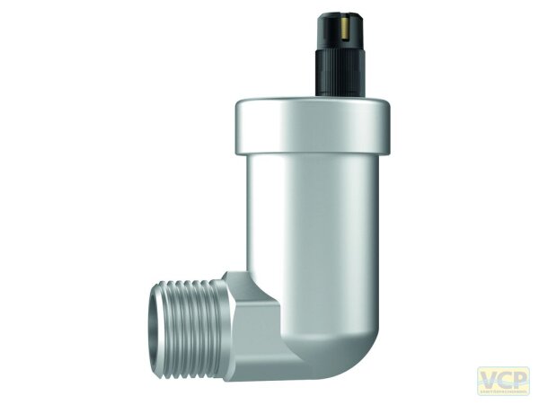 AFRISO Schnellentlüfter 1/2" Winkel mit Aquastop