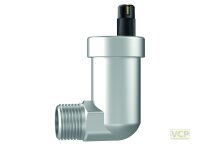AFRISO Schnellentlüfter 1/2" Winkel mit Aquastop