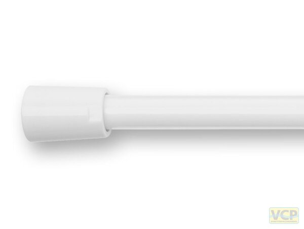 Brauseschlauch 1/2" Konus x 1/2" Drehkonus x 1,60m matt weiß