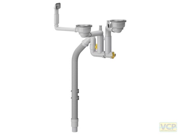 LILLVIKEN Siphon, 2 Becken