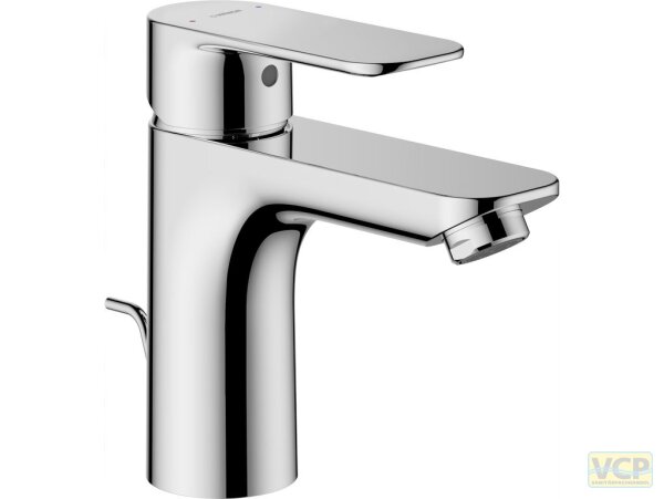 HANSABASIC XL Einhand-Waschtischbatterie mit Ablaufgarnitur verchromt