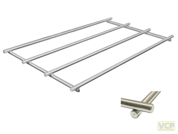 Edelstahl Auflagerost für Waschtrog SOLID 650, industriell kontaktgeschweißt