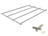 Edelstahl Auflagerost für Waschtrog SOLID 650,...