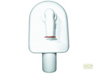 HL 410 Aufputz-Waschmaschinensifon DN40