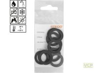 EPDM Dichtungen 24 x 34 x 2 mm für Rohrverschraubung...