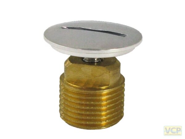 Blindstopfen 3/4" verchromt