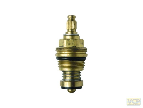 Innenoberteil Messing 1/2" mit Rückflussverhinderer