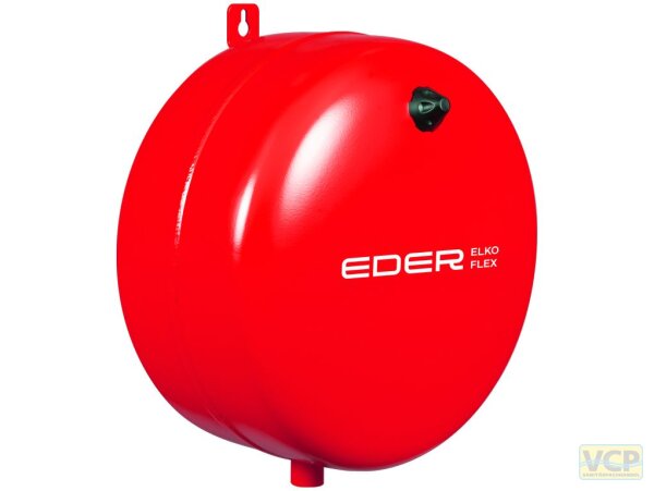 EDER Ausdehnungsgefäß elko-flex 18 lt. rot