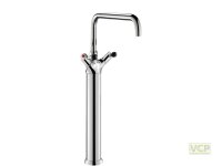 Delabie Zweigriffmischer für Einloch-Standmontage -...