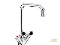 Delabie Zweigriffmischer für Einloch-Standmontage -...