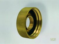 Fassdeckel Messing S60 x 6 IG x 3/4" IG