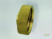 Fassdeckel Messing S60 x 6 IG x 3/4" IG...