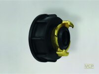 Fassdeckel IBC-Adapter S60 x 6 IG x 1" IG