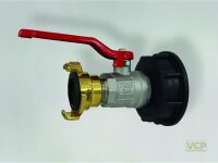 Fassdeckel IBC-Adapter S60 x 6 IG x 1" IG
