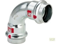 Viega Bogen 90 Grad mit SC Prestabo 1116 in 54mm Stahl...