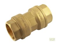 Isiflo Messing Verbindungsstück Typ 100, 20mm x 20mm