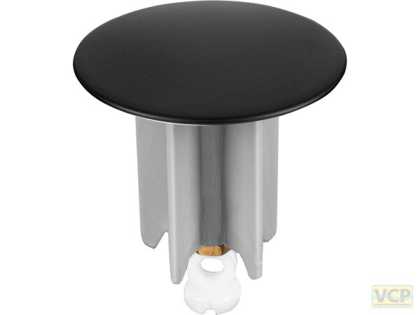 Stopfen 5/4" für Excentergarnitur Universal schwarz