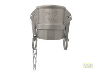 Kamlok-Schnellkupplung Type D G 3/4" Ig Edelstahl...