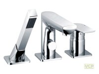 Wannenrand-Einhebelmischer Serie alpha_400 mit...