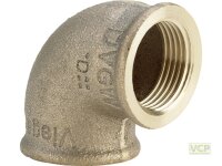 Winkel Rotguss blank 90° 3/8" Ig