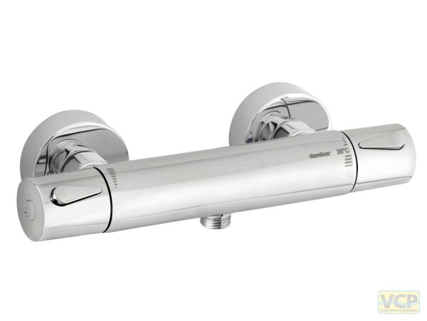 Damixa Silhouet Brausethermostat Chrom, 1/2" Unten