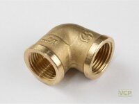 Winkel Messing blank 90° 1/2" Ig