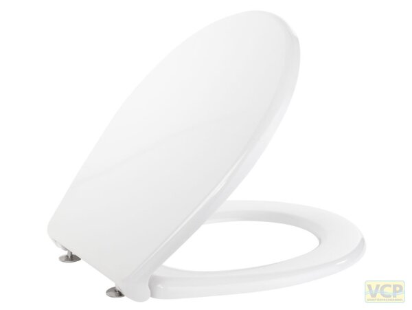 WC-Sitz MARO weiß TRINNITY mit Deckel und Edelstahlscharnier
