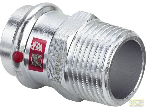 Viega Übergangsstück mit SC Prestabo 1111 in 28mm x R1/2" Stahl verzinkt