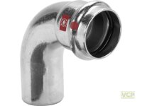 Viega Bogen 90 Grad mit SC Prestabo 1116.1 in 54mm Stahl...