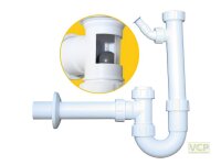 Kugelverschluss-Siphon 5/4" & 6/4" DN50 mit...