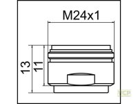 Honeycomb Clinic Strahlregler blau M24x1 Z=7.5-9 l/min...