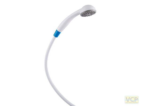 DELABIE – Einmalbrausegarnitur blau 850mm, 25 Stück