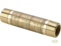 Langnippel Rotguss blank 1/2" x 150mm