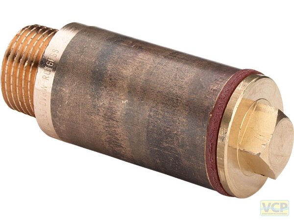 Bauelement Rotguss blank 1/2" x 50 mm