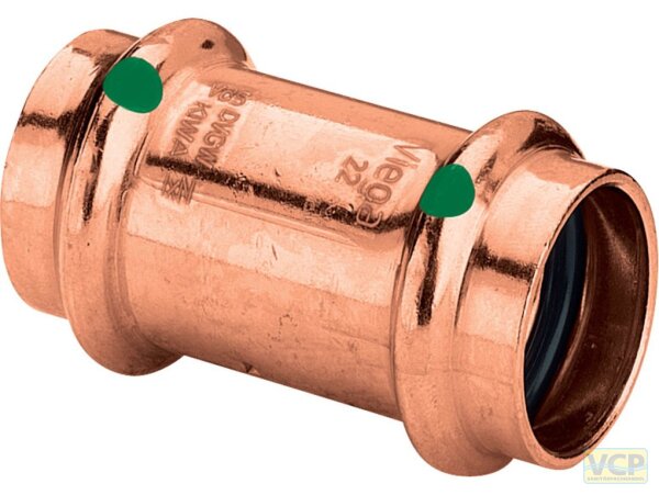 Viega Muffe mit SC Profipress 2415 in 54mm Kupfer