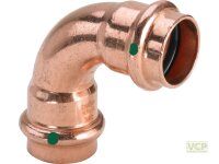 Viega Bogen 90 Grad mit SC Profipress 2416 in 54mm Kupfer