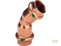 Viega Bogen 45 Grad mit SC Profipress 2426 in 15mm Kupfer